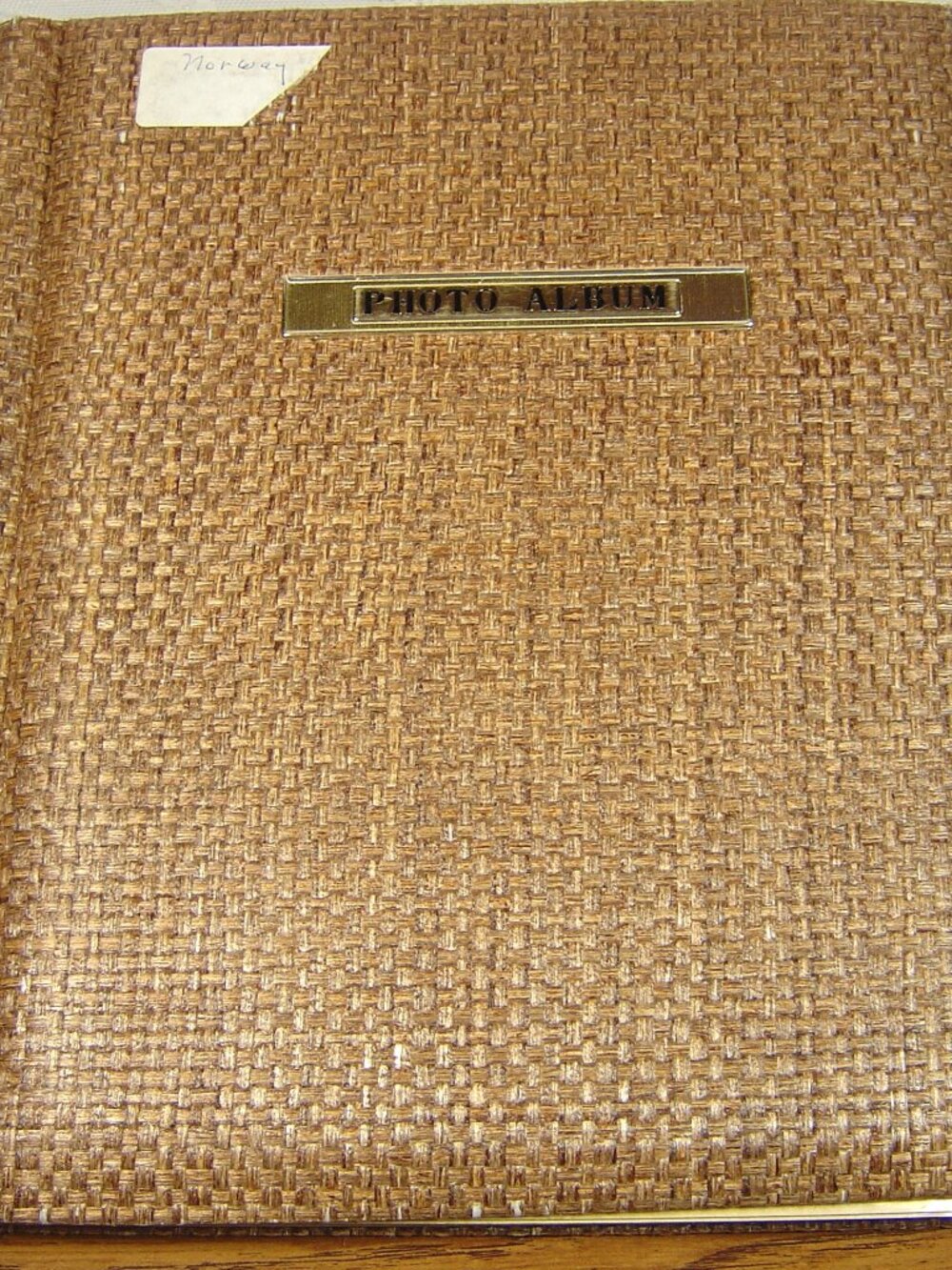 Vintage photo album with 52 postcards from Norway-1970's